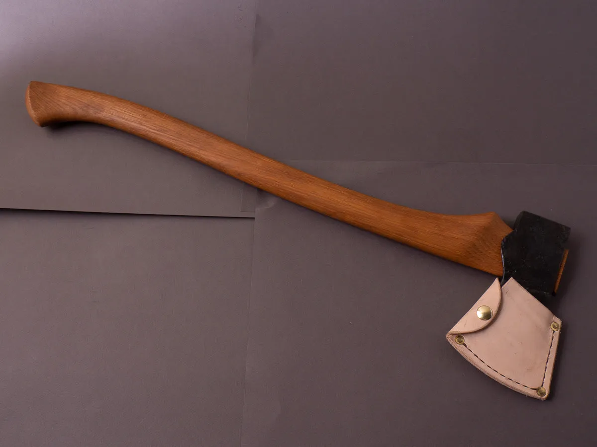 Northeast Axe & Tool - 1lb 8oz Forest Axe - 1050 Carbon - 24" Hickory Handle