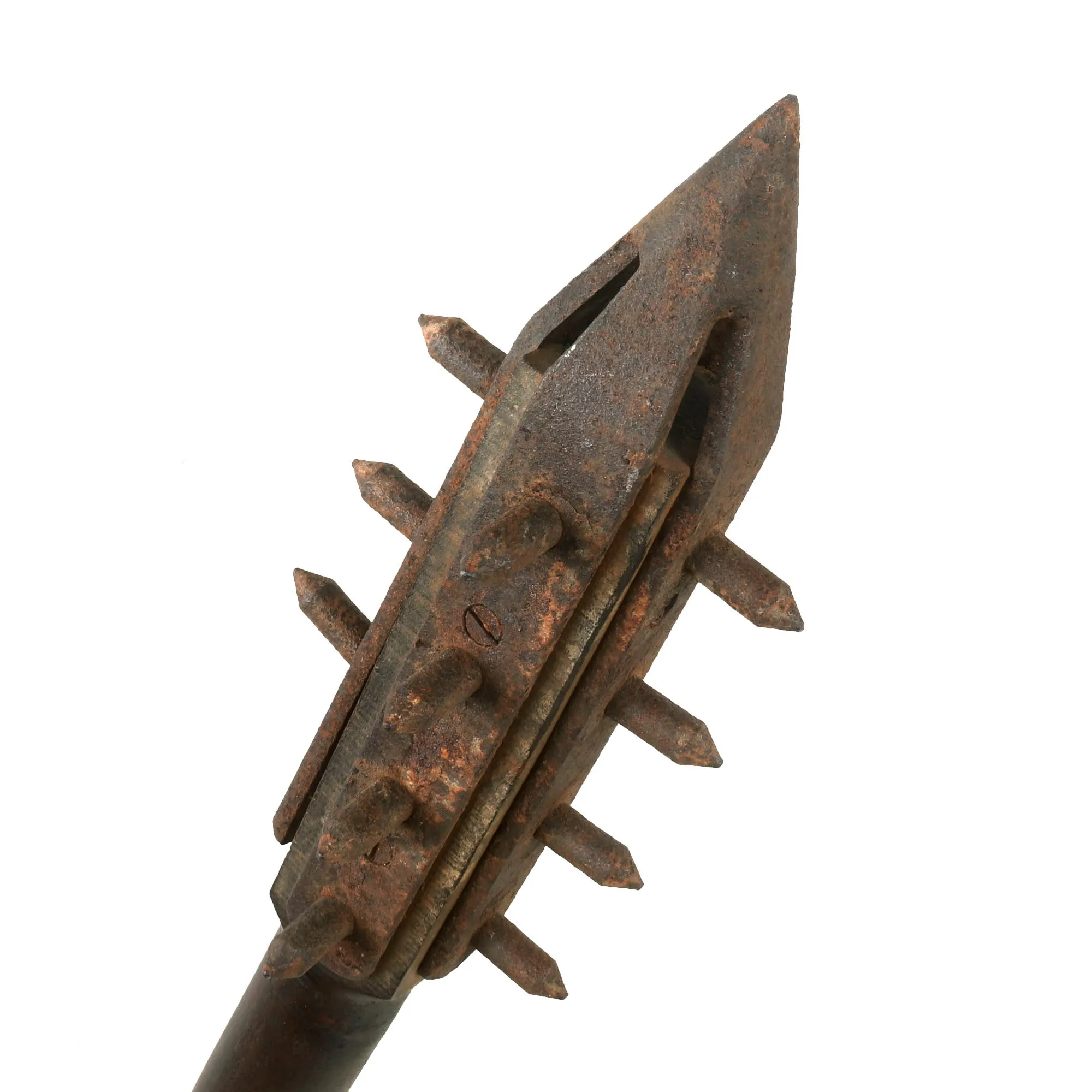 Austro-Hungarian WWI Rastremato Model Trench Raiding Club - From At Arms Length: Trench Clubs and Knives by David F. Machnicki