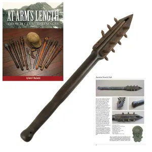Austro-Hungarian WWI Rastremato Model Trench Raiding Club - From At Arms Length: Trench Clubs and Knives by David F. Machnicki