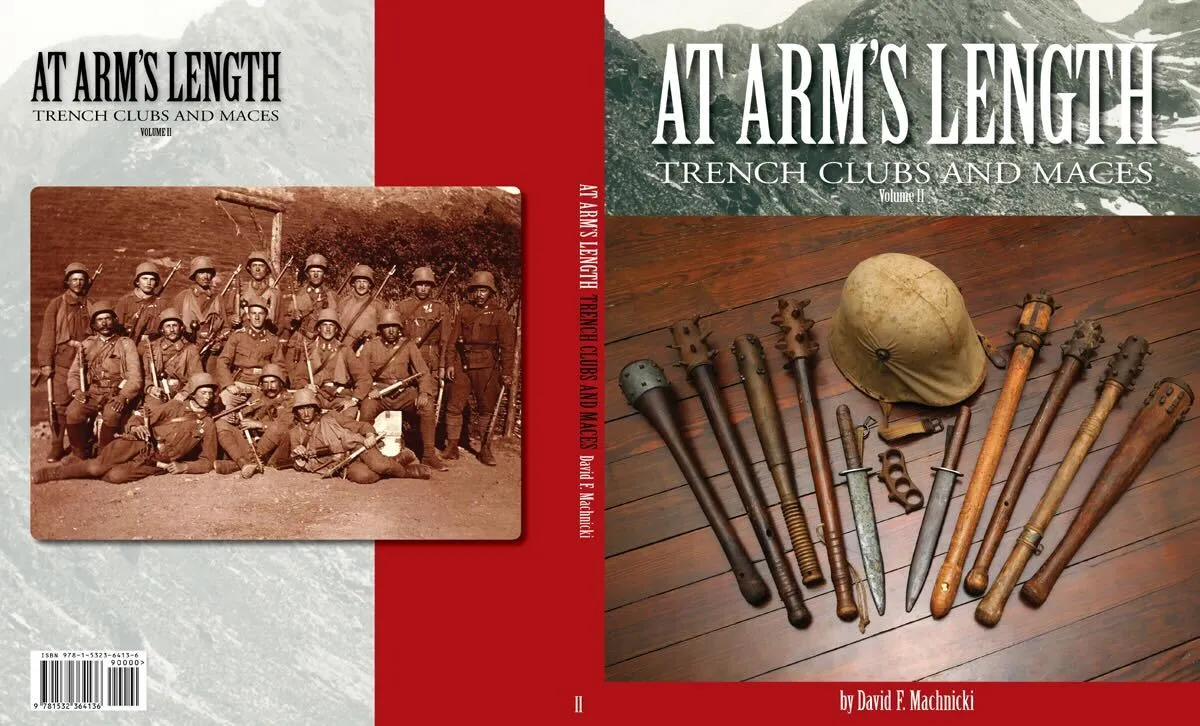 Austro-Hungarian WWI Rastremato Model Trench Raiding Club - From At Arms Length: Trench Clubs and Knives by David F. Machnicki