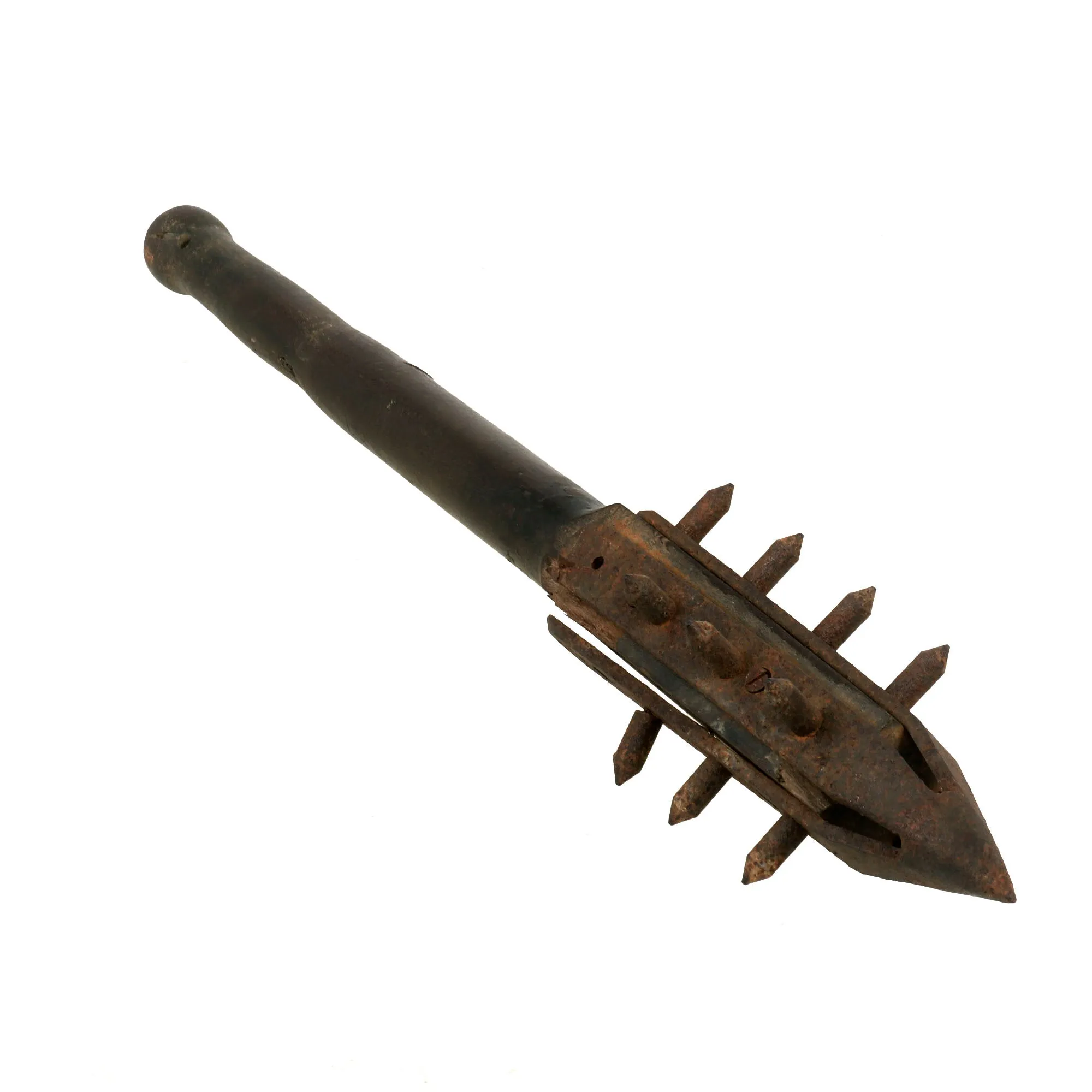 Austro-Hungarian WWI Rastremato Model Trench Raiding Club - From At Arms Length: Trench Clubs and Knives by David F. Machnicki