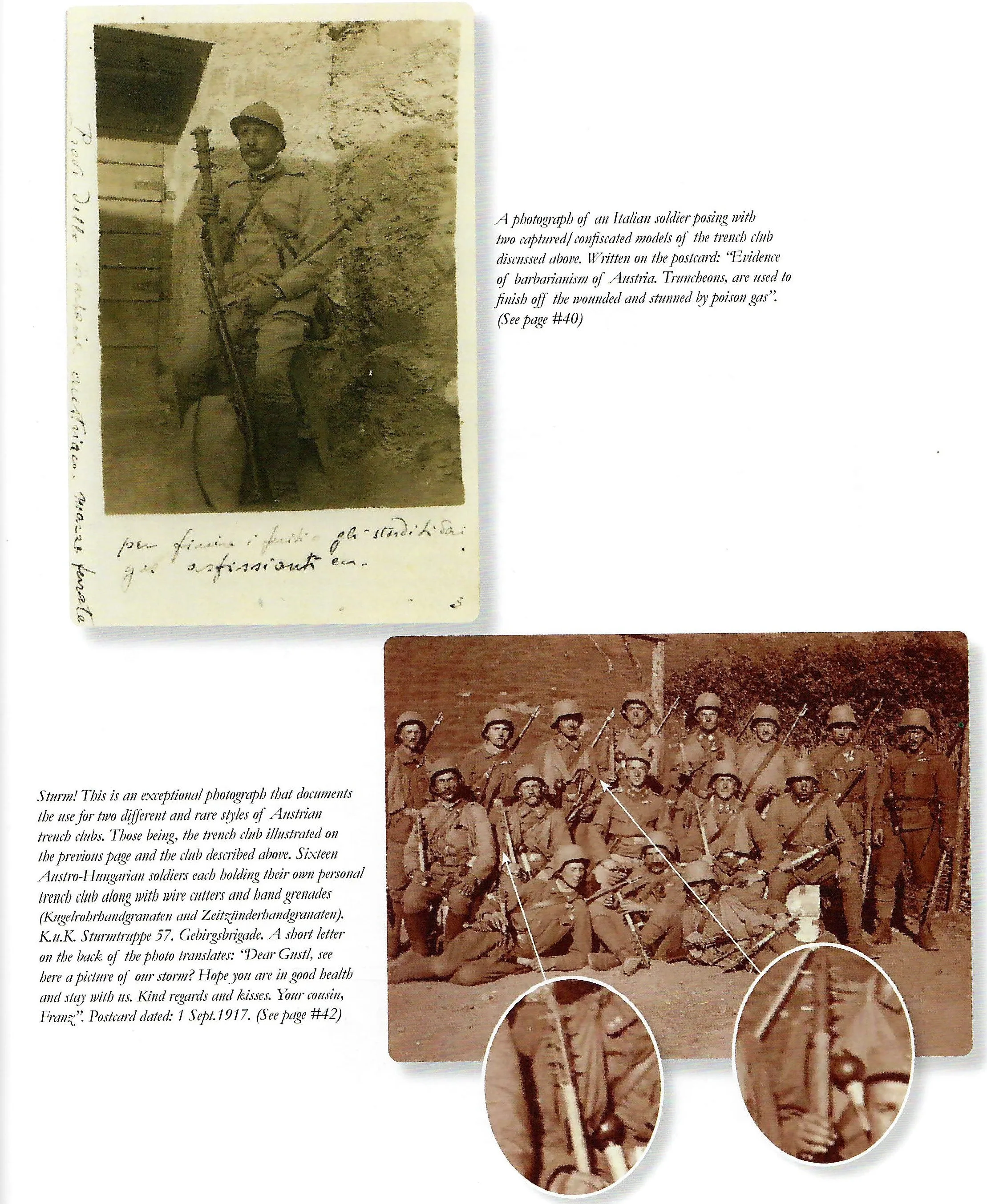 Original German WWI Trench Raiding Club - From Personal Collection David F. Machnicki Author of At Arm's Length Series