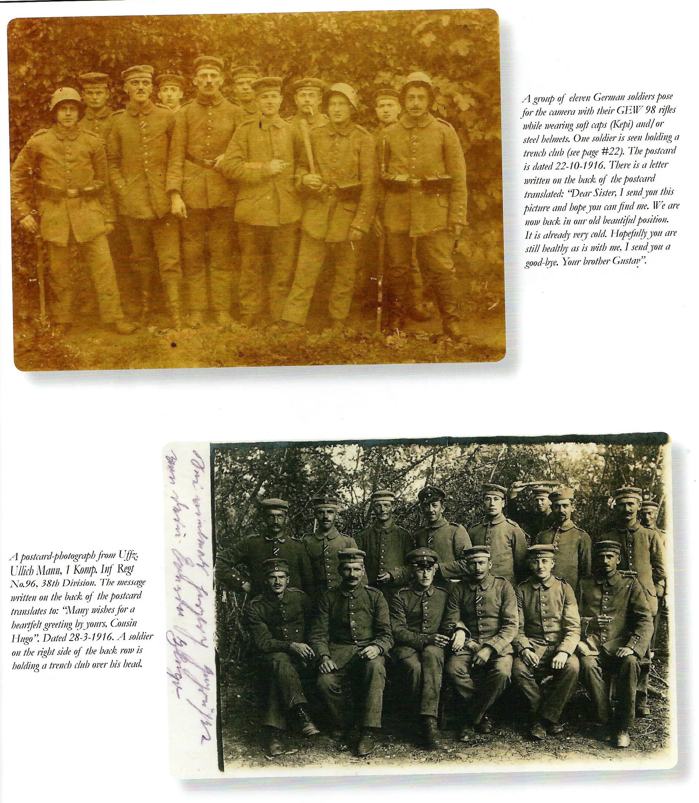 Original German WWI Trench Raiding Club - From Personal Collection David F. Machnicki Author of At Arm's Length Series
