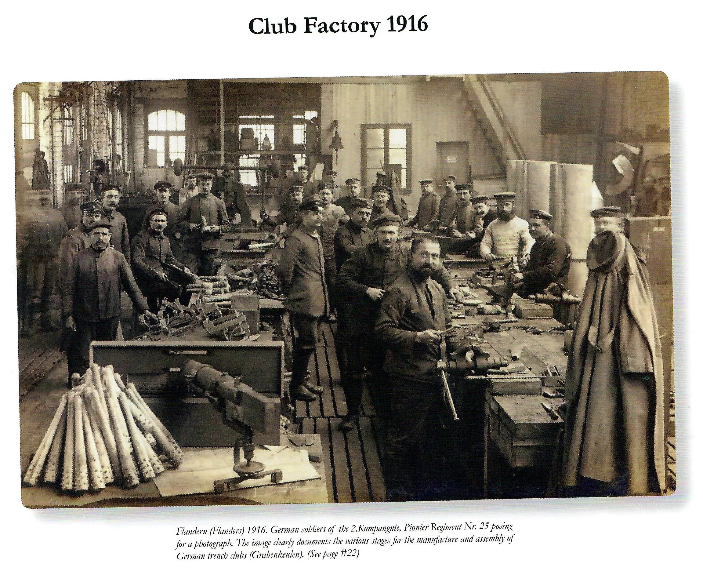 Original German WWI Trench Raiding Club - From Personal Collection David F. Machnicki Author of At Arm's Length Series