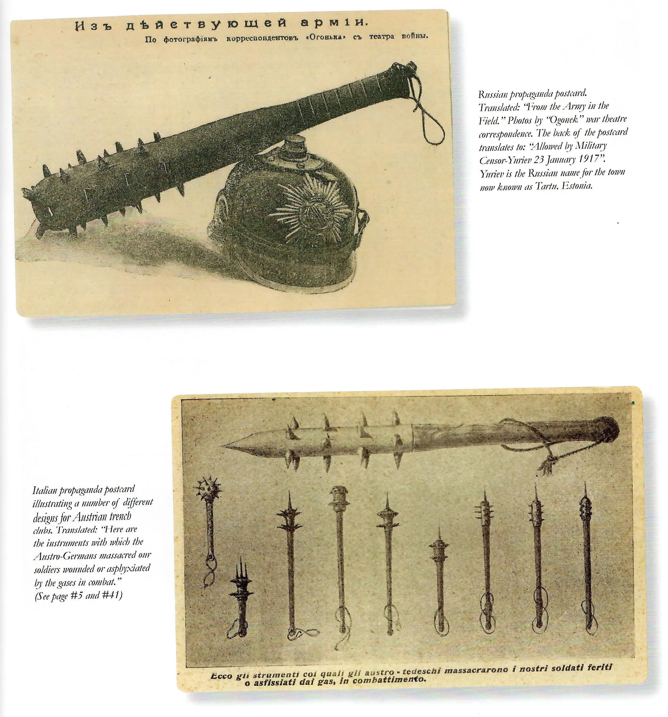 Original German WWI Trench Raiding Club - From Personal Collection David F. Machnicki Author of At Arm's Length Series