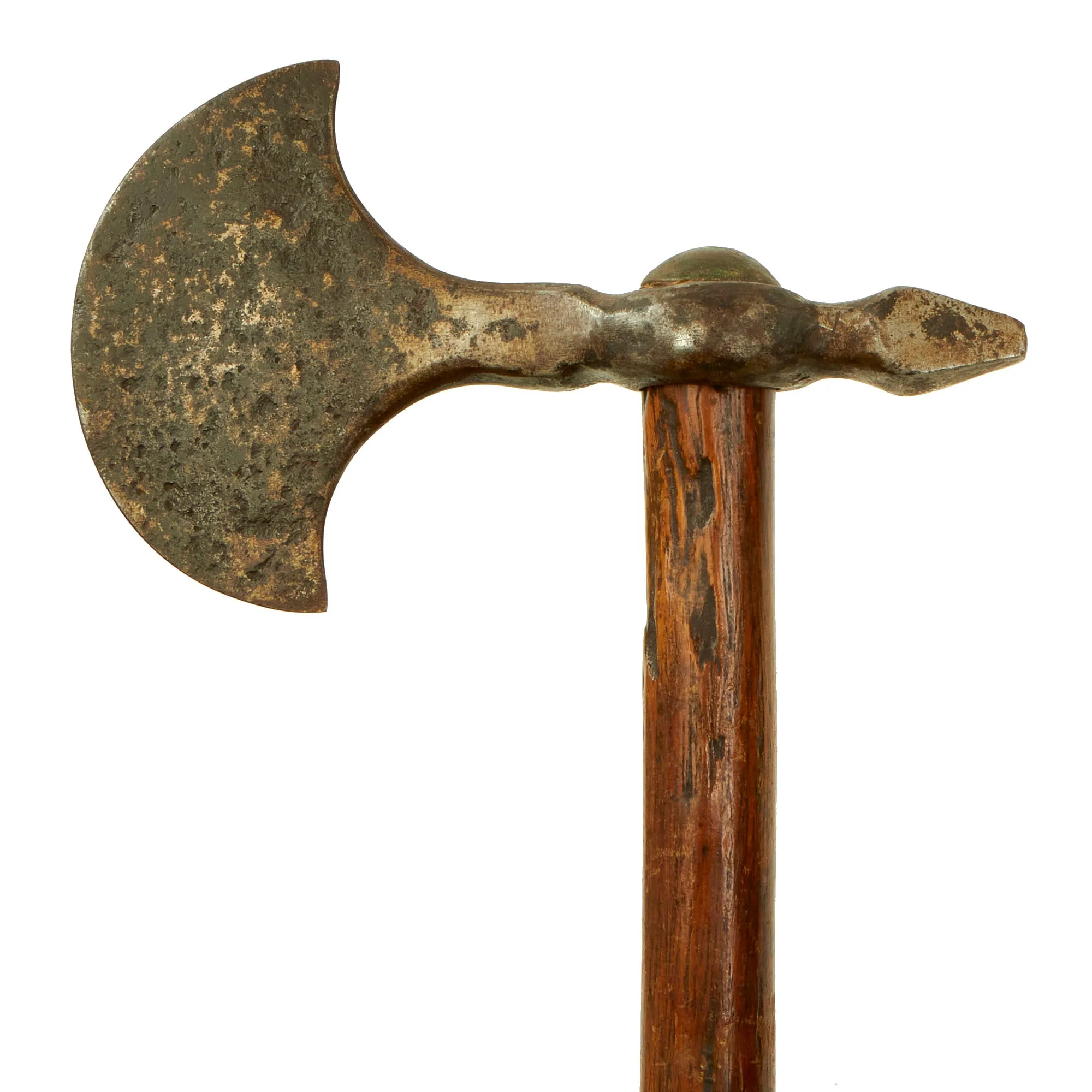 Original Hungarian WWI Fokosbalta War Axe - Featured in Book At Arm's Length Volume II Page 71