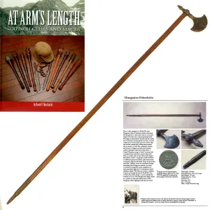 Original Hungarian WWI Fokosbalta War Axe - Featured in Book At Arm's Length Volume II Page 71
