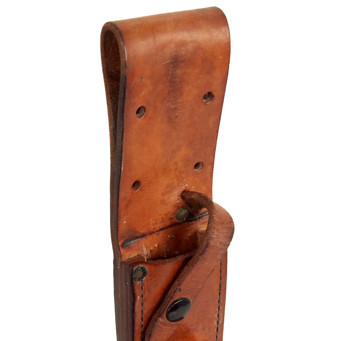 Original U.S. Operation Just Cause Invasion of Panama Robert Parrish Survival Knife Carried by US Ranger During Jump Into Panama - With Sheath and Letter