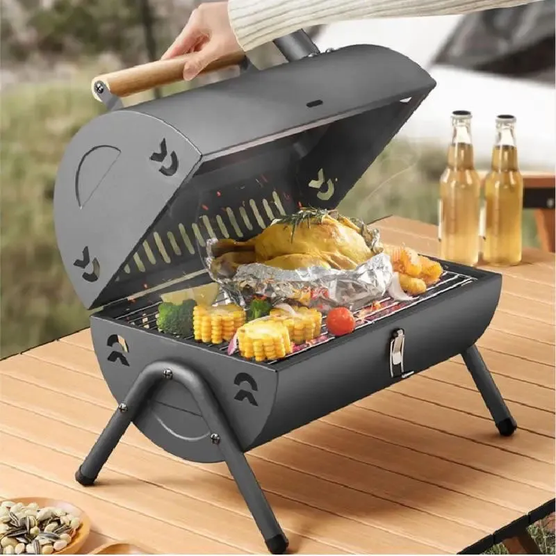 Outdoor Integrated Portable Bbq Grill Cf-Hz-22 Black