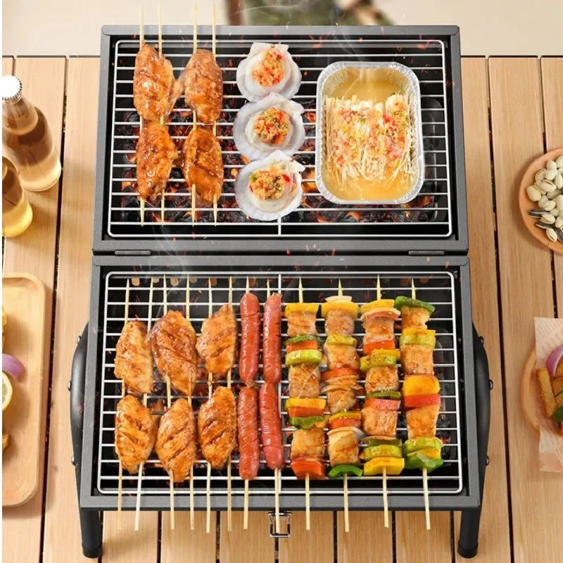 Outdoor Integrated Portable Bbq Grill Cf-Hz-22 Black