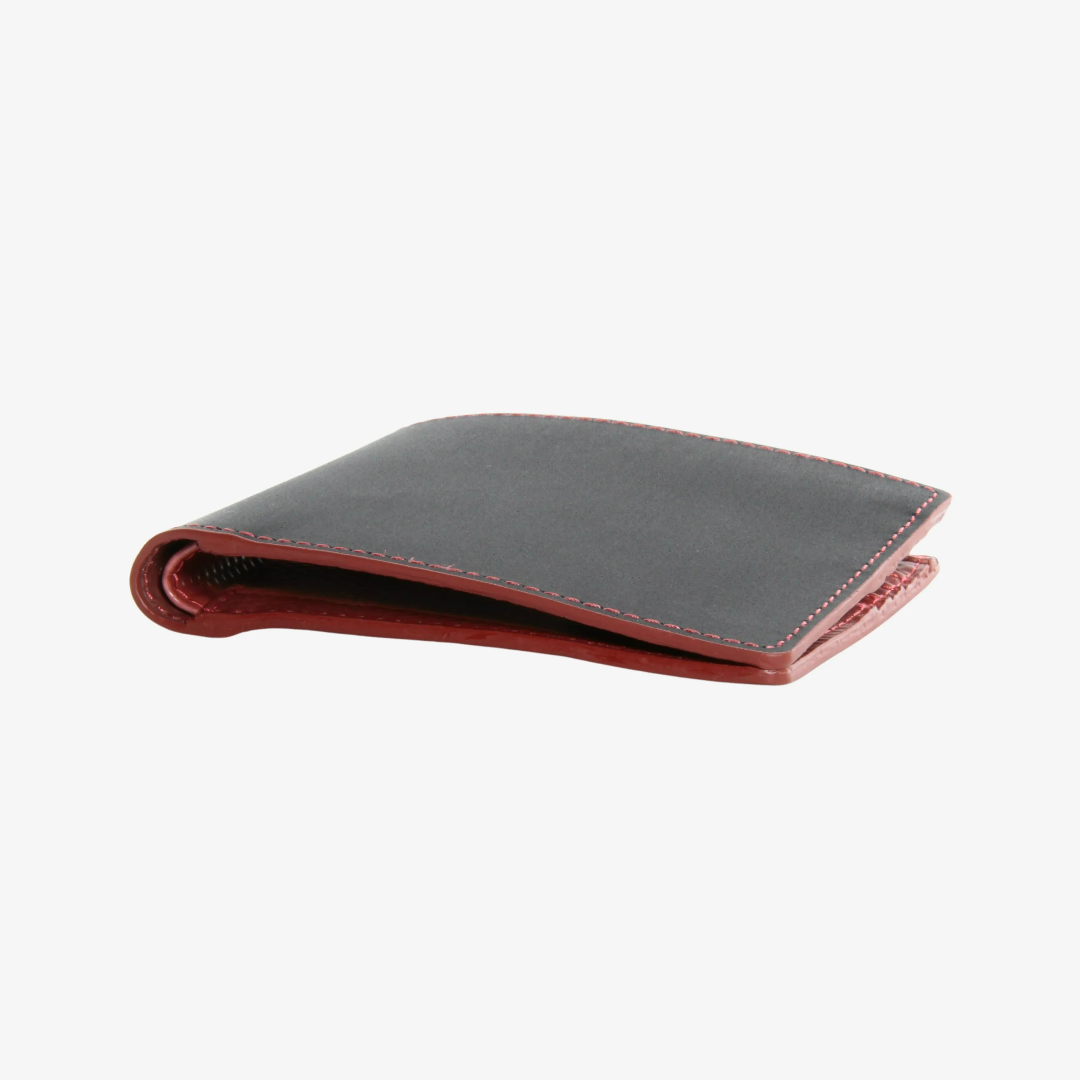 Print Room Wallet Made Of  British Reclaimed Firehose and Printing Blankets /Parachute Silk