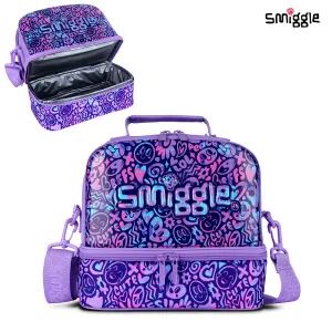 Smiggle Vivid Hardtop Lunchbox(Bag) Lilac, 3Y 
