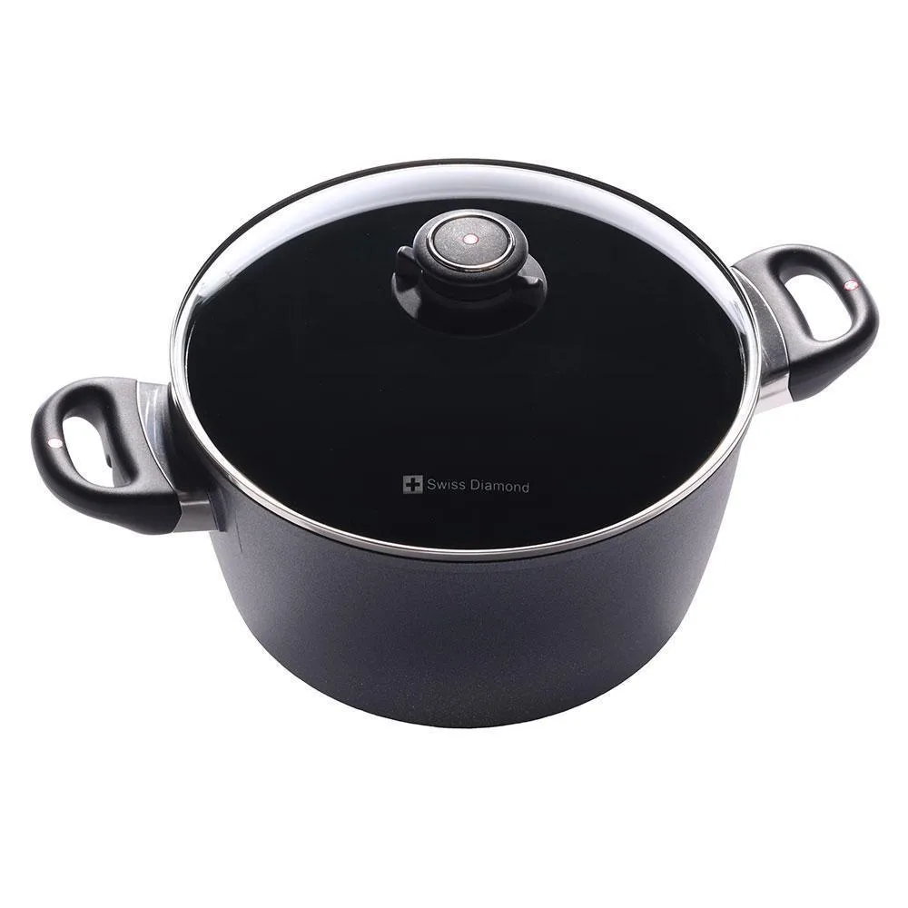 Swiss Diamond HD 5.5 qt Soup Pot with Lid
