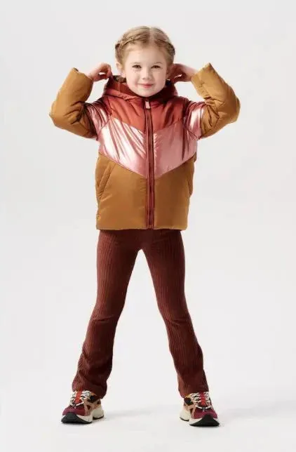 The Alachua Puffer Jacket - Cedar Wood - KIDS