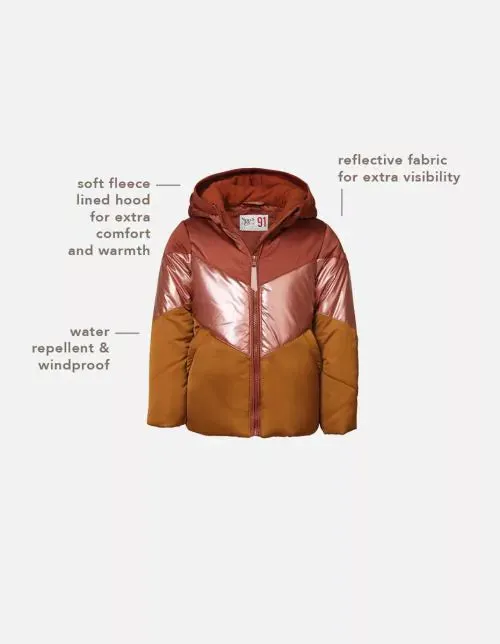 The Alachua Puffer Jacket - Cedar Wood - KIDS