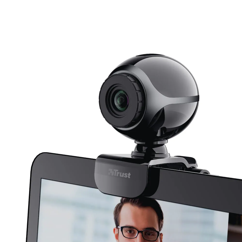 Trust Exis Webcam Blck-Sl
