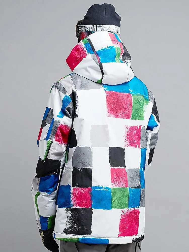 Windproof Waterproof Men's Snowboard&Ski Jacket Snow Jacket