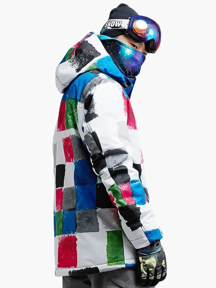 Windproof Waterproof Men's Snowboard&Ski Jacket Snow Jacket
