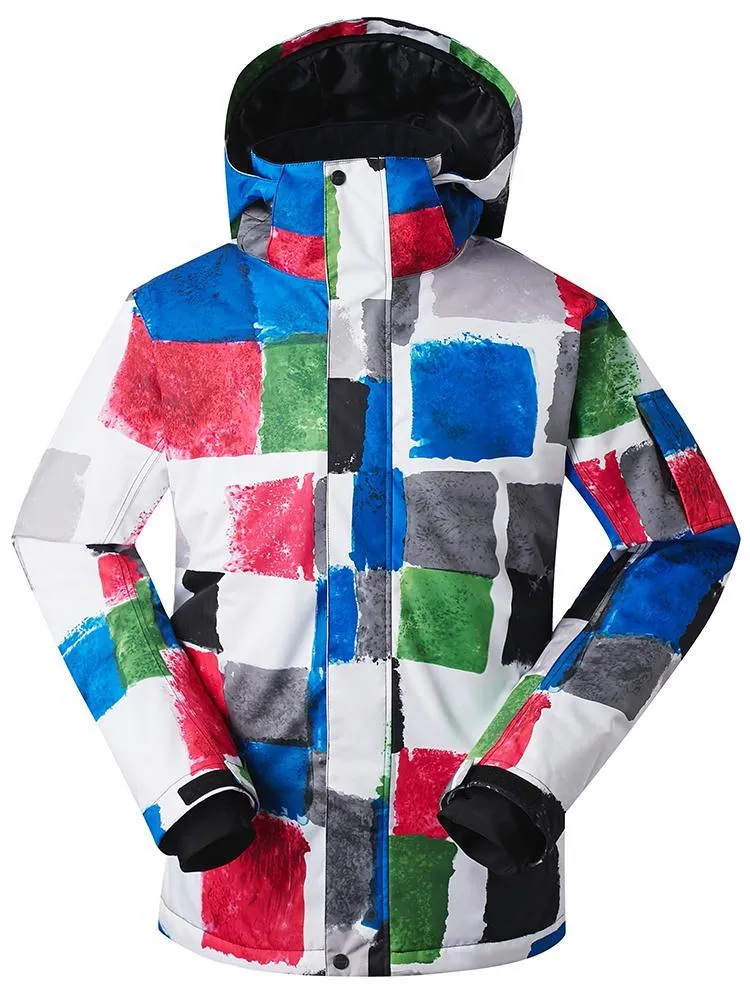 Windproof Waterproof Men's Snowboard&Ski Jacket Snow Jacket