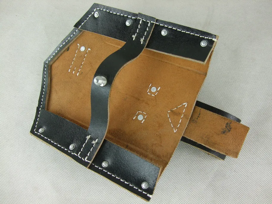 WW2 German Leather Carrier For Folding Shovels